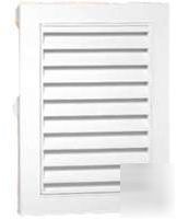 Canplas inc 22X28IN white rect gable vent