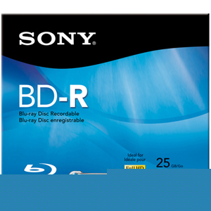 Sony BNR25R3H -1PK blu-ray disc 4X 25GB 
