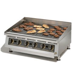 Star 8136RCB char-broiler, 36