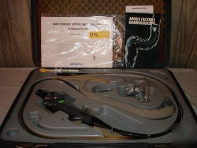 Olympus osf flexible endoscope with case