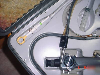 Olympus osf flexible endoscope with case