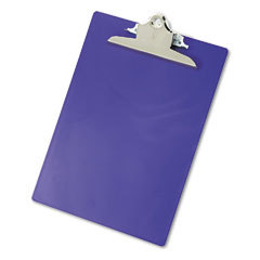 Plastic clipboard, antimicrobial and recycled, letter/a