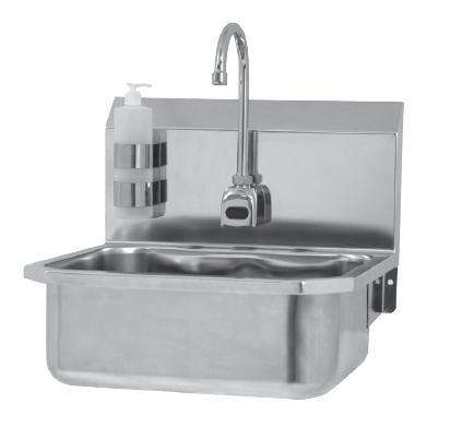 Sani-lav hands-free wall mount sink with battery