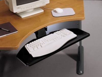 Bush articulating keyboard shelf AC99801-03 shop office