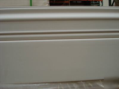 7 1/4 primed poplar beaded base molding wood moulding