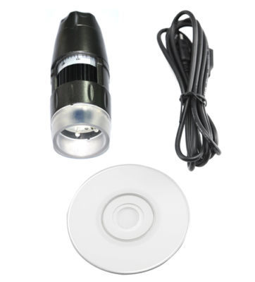Handheld digital microscope with 300X magnification 