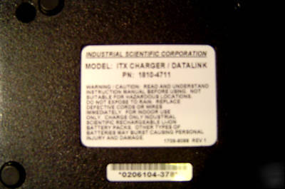 Industrial scientific itx multi-gas monitor /data link