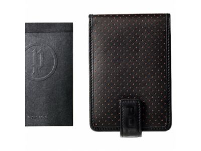 Nib police hephaestus leather memo pad organiser b 