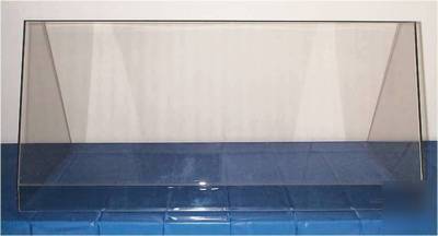 Sneeze guard of clear lexan-great for carving stations 