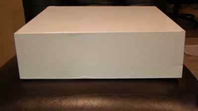 White gift boxes rigid 2 piece telescoping 