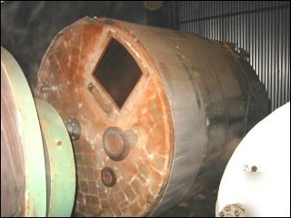 2000 gal 316 stainless steel tank 