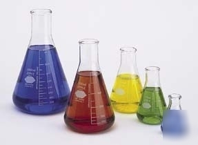 Kimble/kontes kimax brand erlenmeyer flasks: 26500 2000