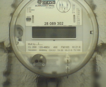 *3 phase electric watthour meter demand ge kv 200 amp*