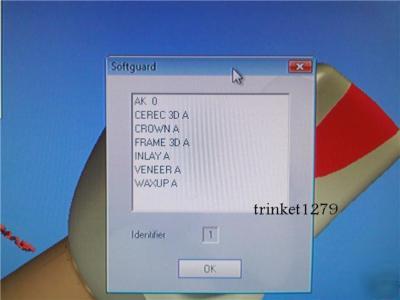 Cerec inlab / 3D ak unlimited milling dongle software