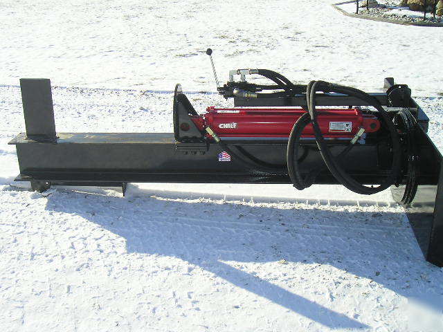 Htw wood splitter skid steer log splitter logsplitter