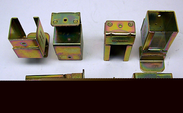 Lot 6 creform ef-2044D conveyor track mount brackets