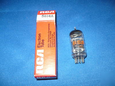 Nos rca 5814A tube (black plate)