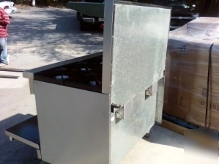 Royal range 8 burner with double ovens 48