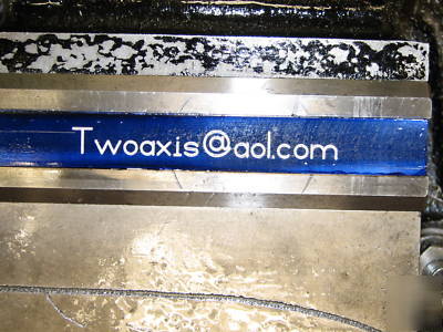Engraving program for prototrakÂ® MX2 proto trak