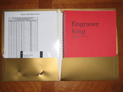 Engraving program for prototrakÂ® MX2 proto trak