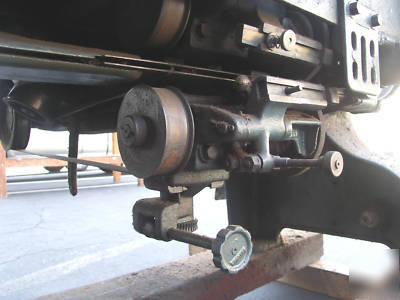 Usmc splitting machine model a leather splitter