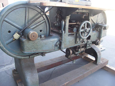 Usmc splitting machine model a leather splitter