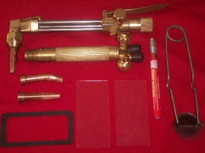 New harris steelworker cutting torch set tip warranty 