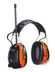 New wise worktunes 22AM fm headset orange black 
