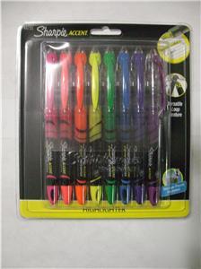 Sharpie accent liquid highlighters pen 8 colors (44733)