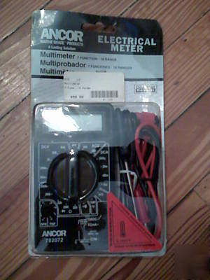 Ancor marine grade electrical digital multimeter 7 func