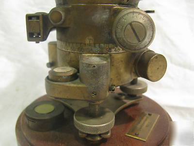Antique brass wild heerbrugg 1144 goniometer umbria
