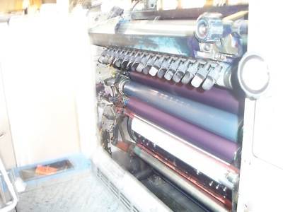 Ryobi 524 hx four color press-hot air dryer-chiller