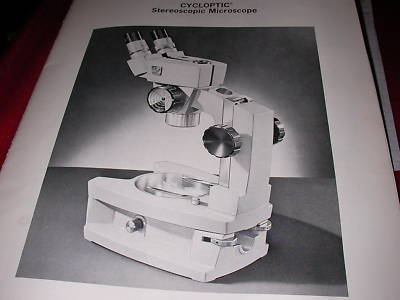 Exc magnichanger ao cyclopic stereo microscope 2 