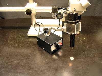 Meiji microscope emtr-2 trinocular 10X/30X nikon camera
