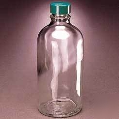 Qorpak boston round bottles, narrow mouth, qorpak 7709D