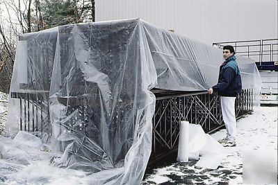 C&a poly sheeting / tarp 20' x 100' x 4 mil clear