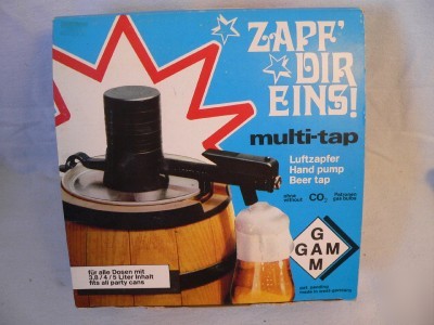 Luftzapfer hand pump beer tap multi-tap iob
