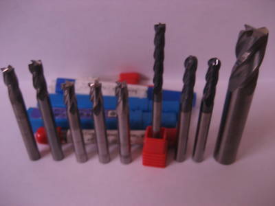 New 9 solid carbide endmills