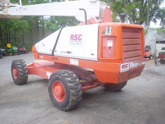 1999 snorkel boom lift TB60 d/f clean 4X4 genie/jlg 