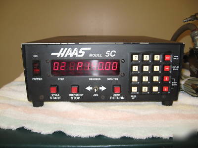 Haas 5C indexer w/ controller and pneumatic closer
