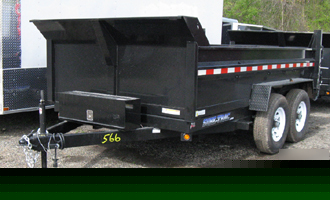 New 2010 sure-trac 7X12 t/a dump trailer 12K gvwr