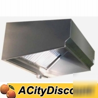 New 7FT stainless restaurant grease exhaust hood