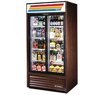 True gdm-33 glass door merchandiser, reach-in refrigera