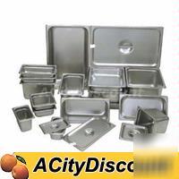 1DZ third size stainless steam table pans 6
