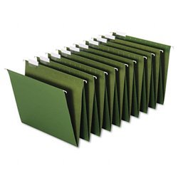 New hanging accordion folders, letter size, green, 2...