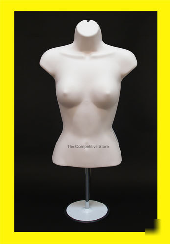 New torso female (waist long) w/base mannequin flesh