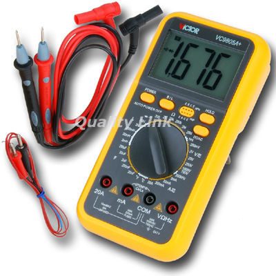 Digital multimeter tester inductance thermometer ac dc