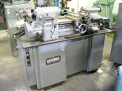 Hardinge hlvh precision tool room lathe 