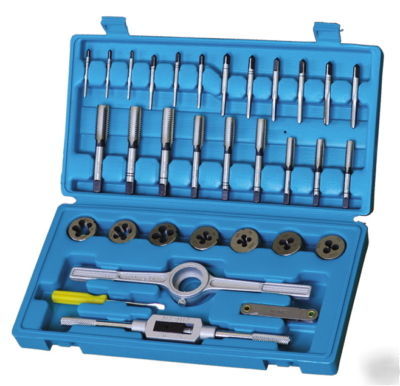 Metric hss tap & die set 32 piece M3 - M12