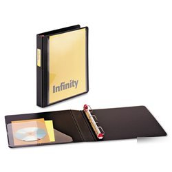 New infinity clearvue locking slant-d ring binder, 1...